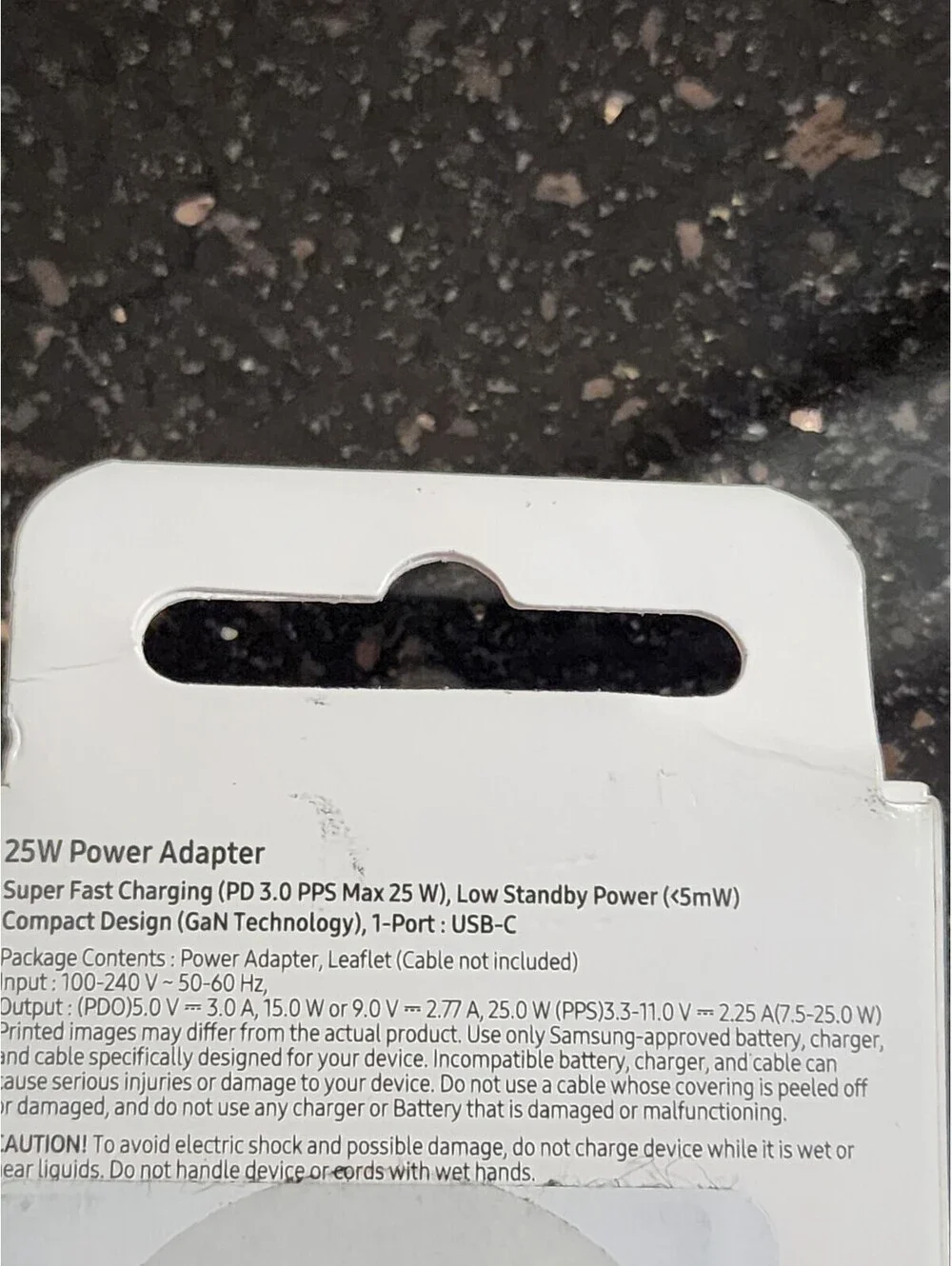 Samsung 25W Power Adapter